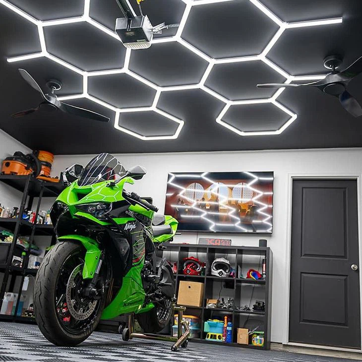 Garage Lighting Design Panel Lights